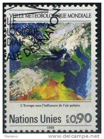 PIA - ONG - 1989 - Controllo Metereologico Mondiale - (Yv 176-77) - Used Stamps