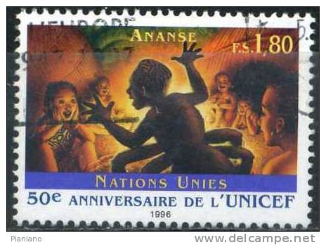 PIA - ONG - 1996 - 50° Dell´ UNICEF - (Yv 322) - Used Stamps