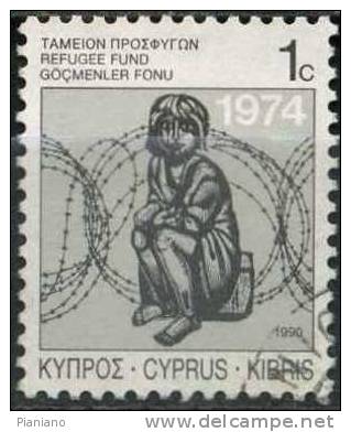 PIA - CIPGR - 1990 - Fondo Per I Rifugiati - (Yv 752) - Gebruikt