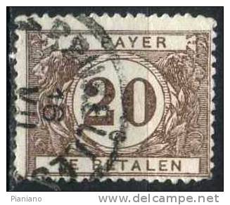 PIA - BEL - 1922-38 - Segnatasse - (Yv 34) - Postzegels