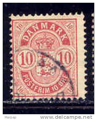 Denmark, Yvert No 36a - Gebruikt