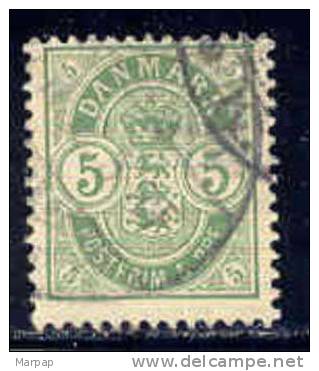 Denmark, Yvert No 35a - Used Stamps
