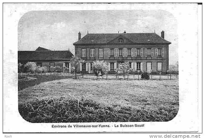 89Z73-VSY-14 - VILLENEUVE-SUR-YONNE (environs)  Le Buisson Souëf - Villeneuve-sur-Yonne