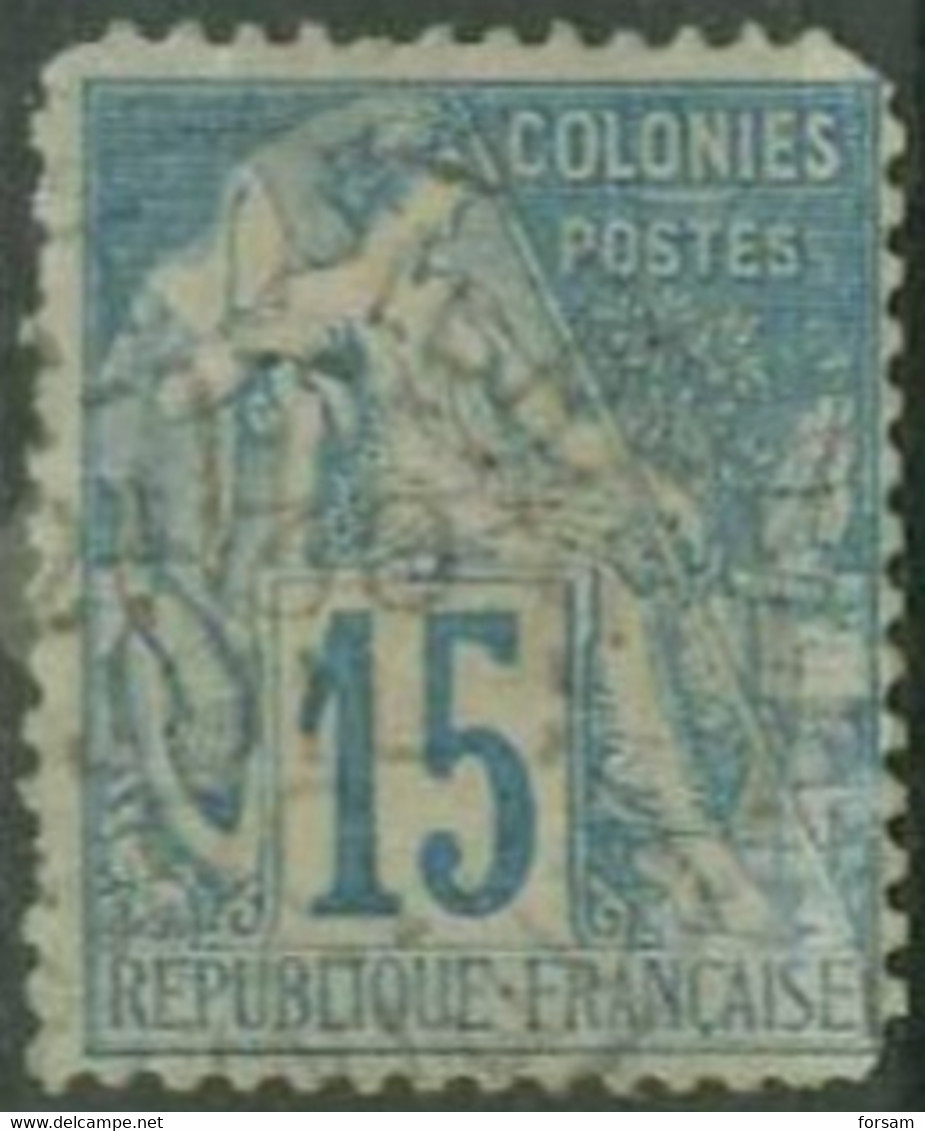 FRANCE COLONIES..1881/86..Michel # 50...used. - Gebruikt