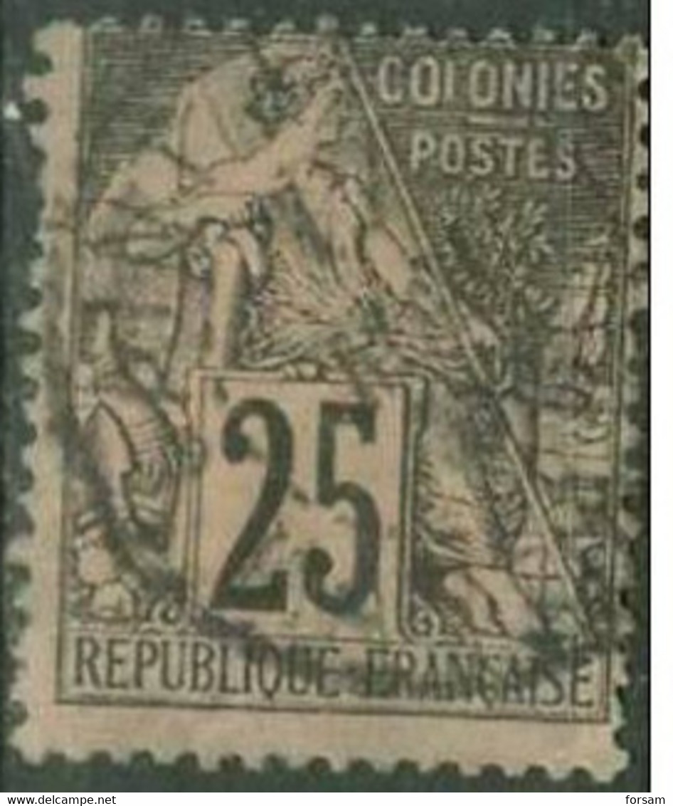 FRANCE COLONIES..1881/86..Michel # 52...used. - Usati