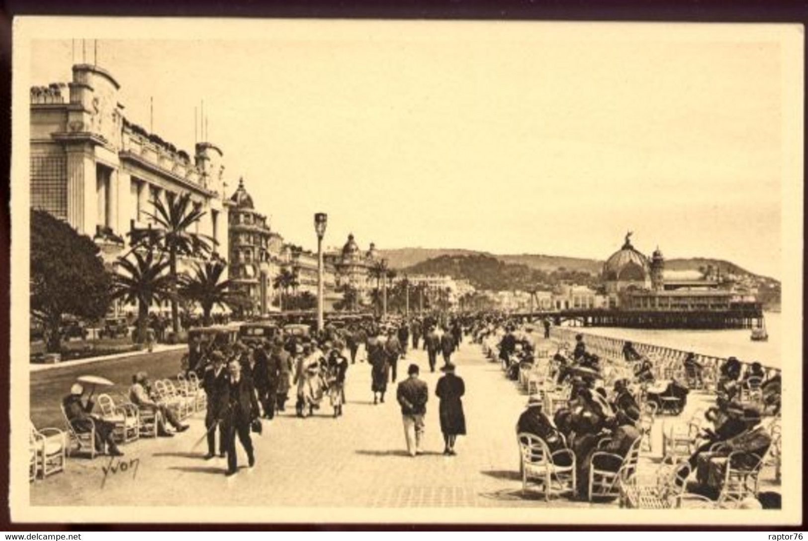 CPA Neuve 06 NICE Promenade Des Anglais - Life In The Old Town (Vieux Nice)