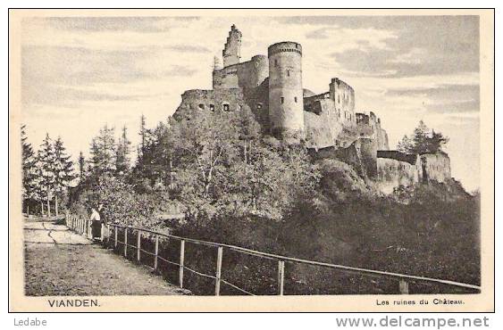 9525-VIANDEN, Les Ruines Du Château - Vianden