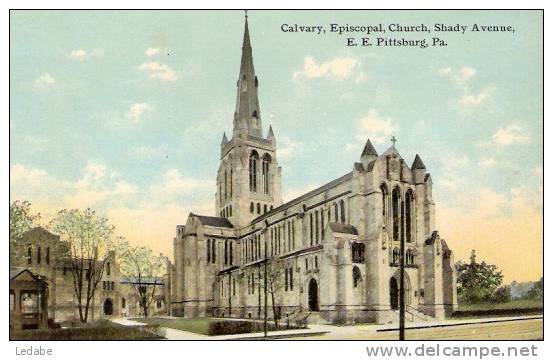 9607- Calvary, Episcopal, Church, Shady Avenue, E. E. Pittsburg -1910 - Pittsburgh