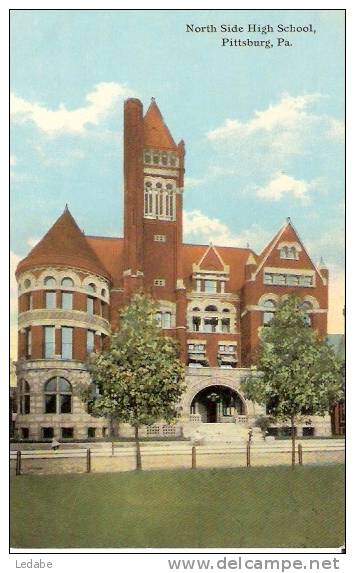 9608- North Side High School, Pittsburg -1910 - Pittsburgh