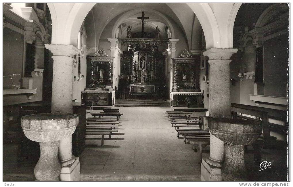 LES CONTAMINES - Intérieur De La Chapelle De La Gorge - Les Contamines-Montjoie