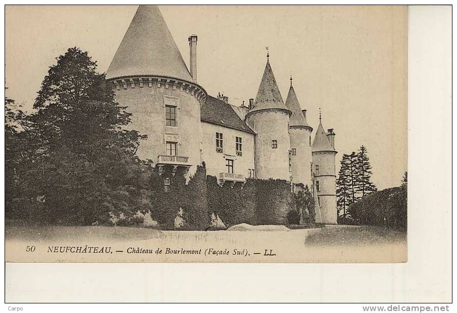 NEUFCHATEAU - Chateau De Bourlemont. - Neufchateau