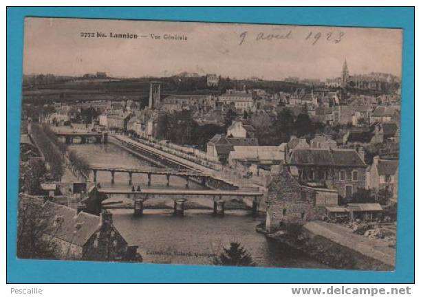 CP Lannion - Vue Générale - Ponts - Lannion