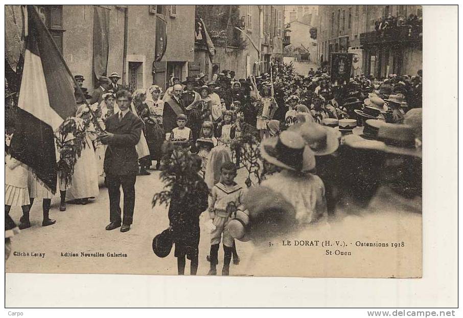 LE DORAT - Ostentions Du DORAT 1918. - St-OUEN. - Le Dorat