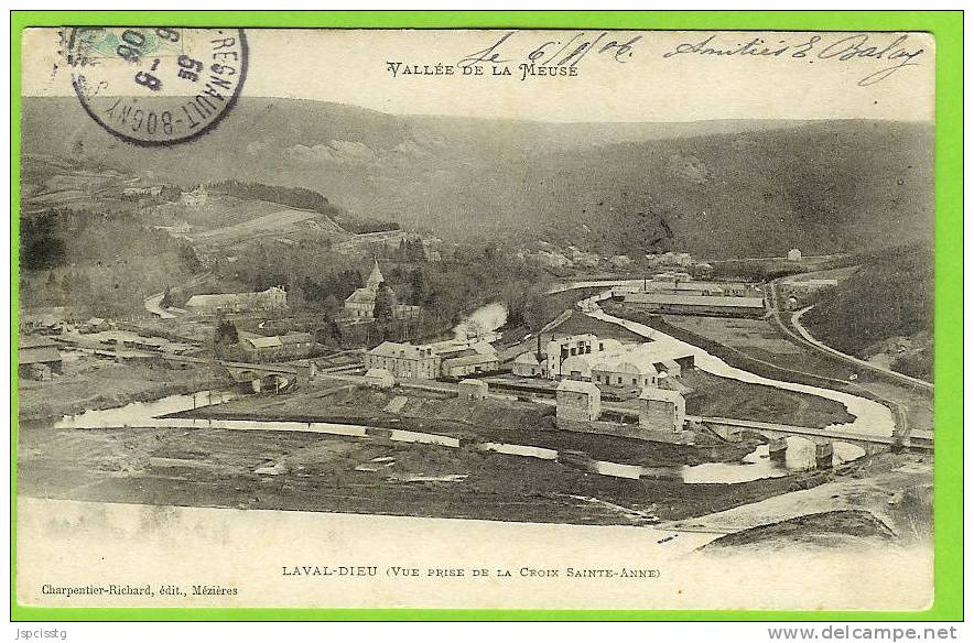 LAVAL DIEU  Vue Prise De La Croix Ste Anne - Givet