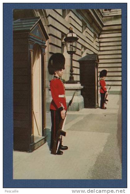CP IRISH GUARDS ON SENTRY DUTY AT BUCKINGHAM PALACE - LONDON - Buckingham Palace