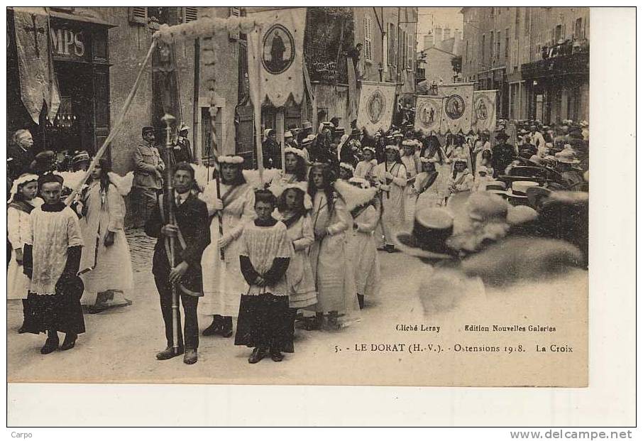 LE DORAT - Ostentions Du DORAT 1918. - La Croix. - Le Dorat