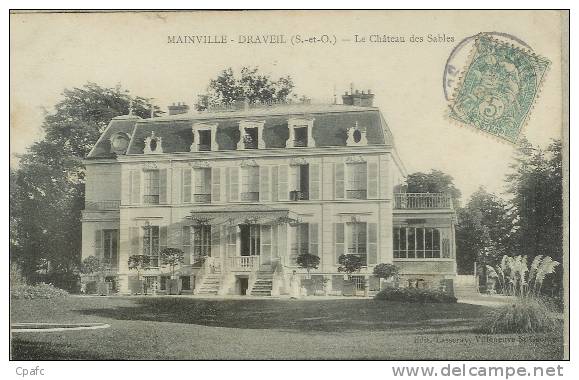 CPA Mainville - Draveil - Le Chateau Des Sables - Draveil