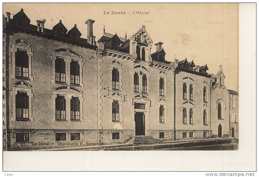 LE DORAT - L´hopital. - Le Dorat