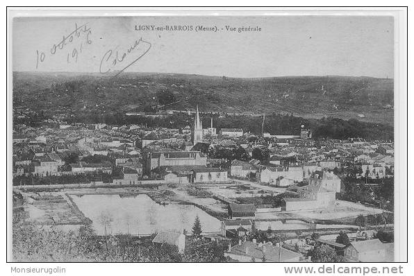 55 )) FL ) LIGNY EN BARROIS, Vue Générale, - Ligny En Barrois