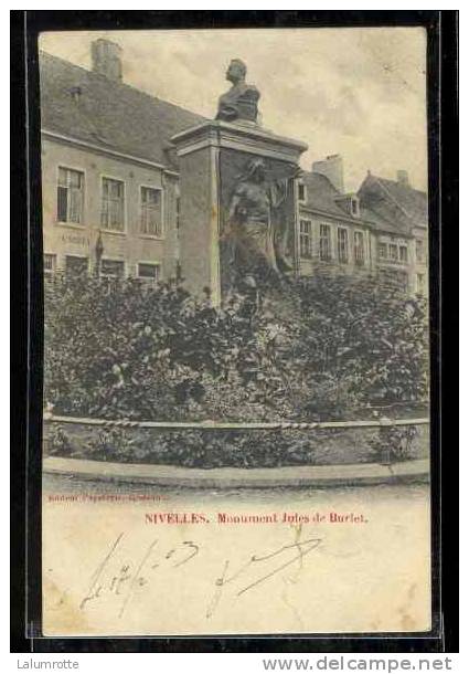 Nivelles. A7. Monument Jules Burlet. - Nijvel