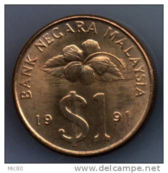 Malaysie 1 Ringgit 1991 Spl - Malesia