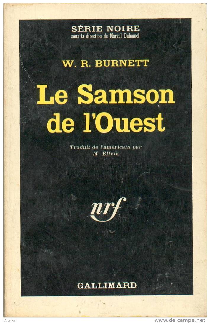 N° 980 - EO 1965 - BURNETT - LE SAMSON DE L´OUEST - Série Noire