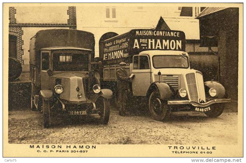 TROUVILLE 14 - Maison Hamon - Automobiles - Vin - Viticulture - Trouville