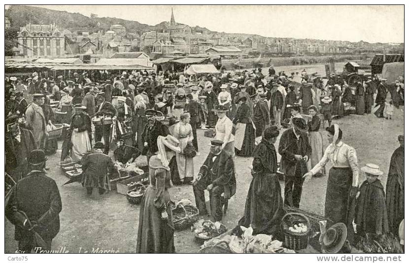 TROUVILLE 14 - Le Marché - Trouville