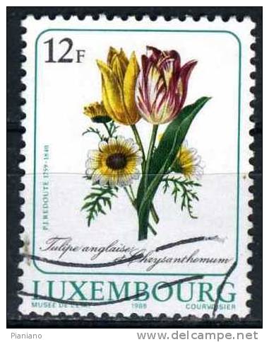 PIA - LUX - 1988 - Flora : Composizione Floreale - (Yv 1142) - Usados