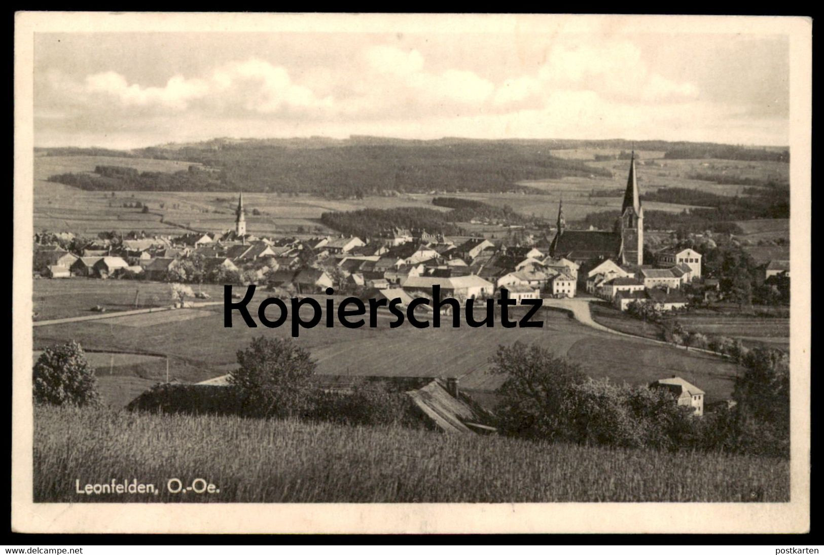 ALTE POSTKARTE BAD LEONFELDEN PANORAMA Bei Linz Oberösterreich Austria Österreich Ansichtskarte AK Postcard Cpa - Bad Leonfelden