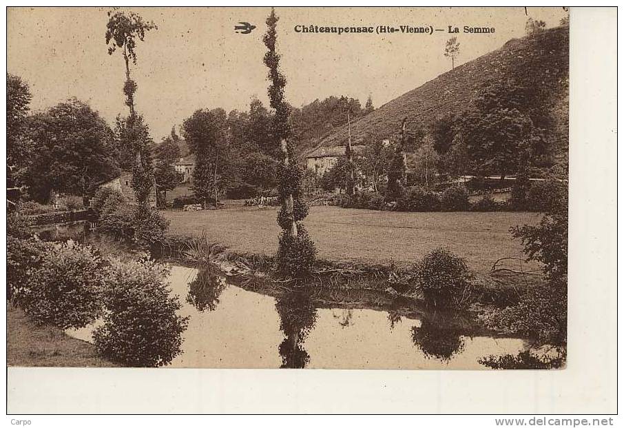 CHATEAUPONSAC - La Semme. - Chateauponsac