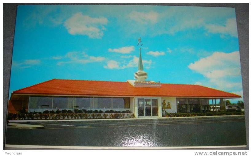 United States,Restaurant,Howard Johnson´s,"Motor Lodges",Advertising,With Coupon,postcard - American Roadside