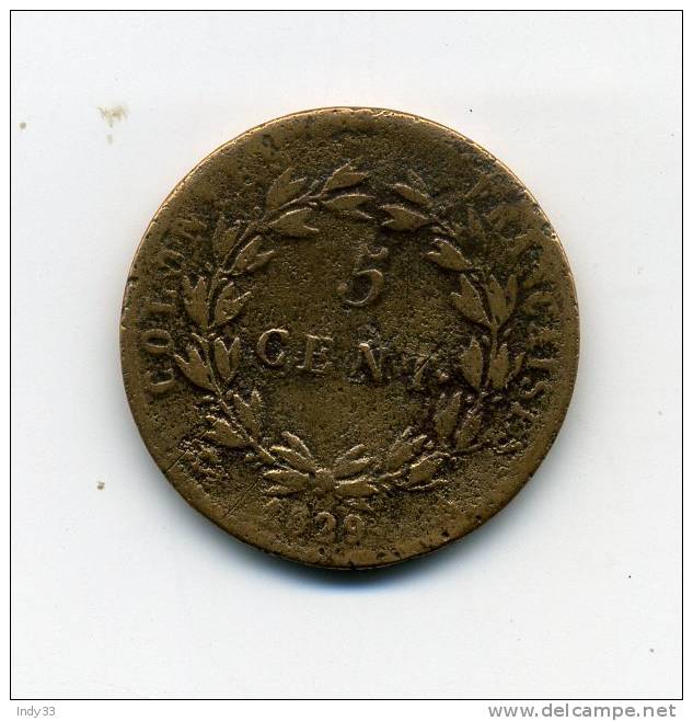 - 5 CENTIMES CHARLES X 1829 - Autres & Non Classés