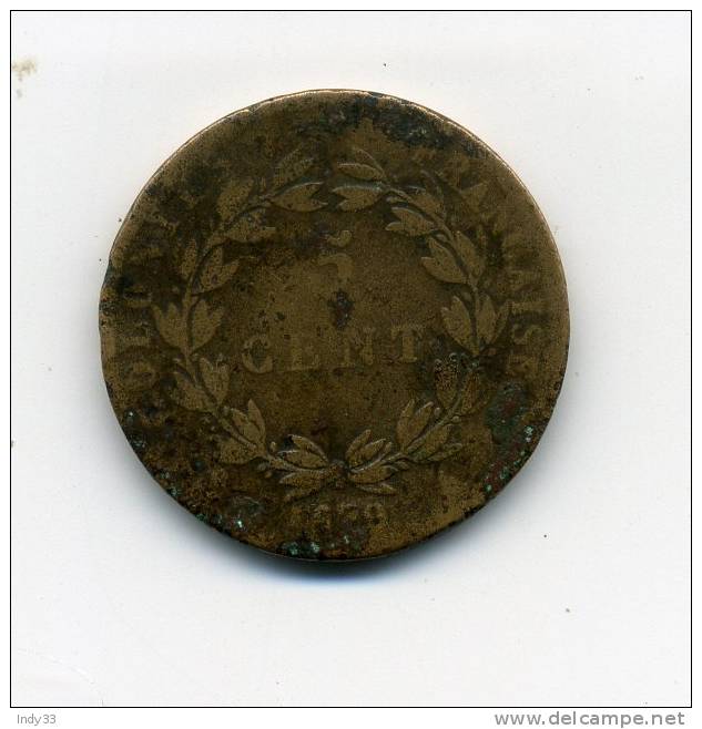 - 5 CENTIMES CHARLES X 1829 - Andere & Zonder Classificatie
