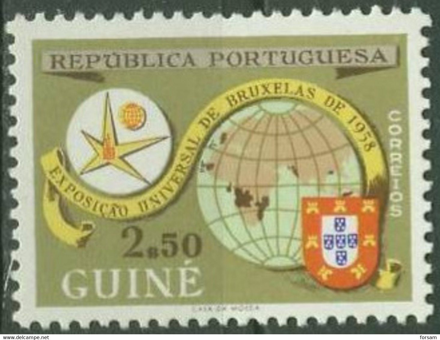 PORTUGUESE GUINEA..1958..Michel# 294...MNH. - Guinée Portugaise
