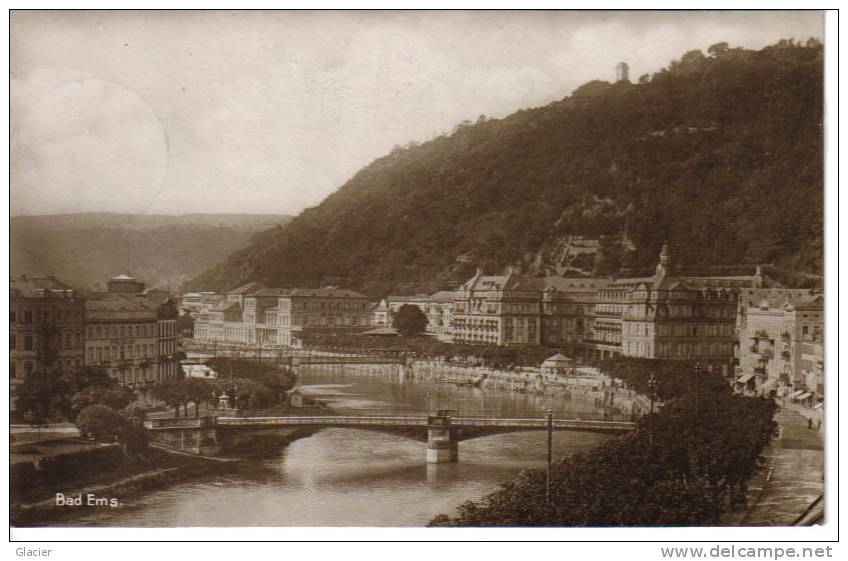 PLZ 56130 - BAD  EMS - Fotokarte - Conrad Jacobi, Leipzig - Rhein-Hunsrück-Kreis