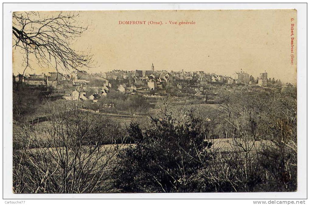 K7 - DOMFRONT - Vue Générale (1909) - Domfront