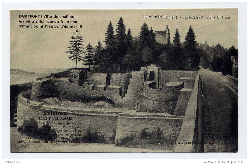 K7 - DOMFRONT - Les Ruines Du Vieux Château - Domfront