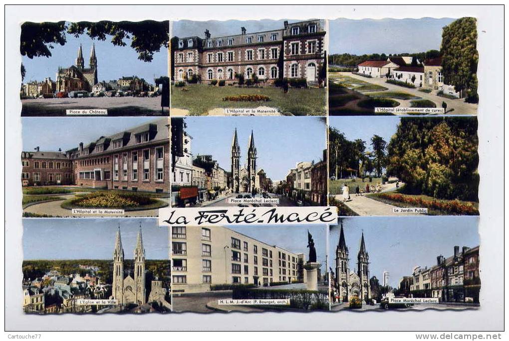 K7 - LA FERTE-MACE - Jolie Multivues De 1962 - La Ferte Mace