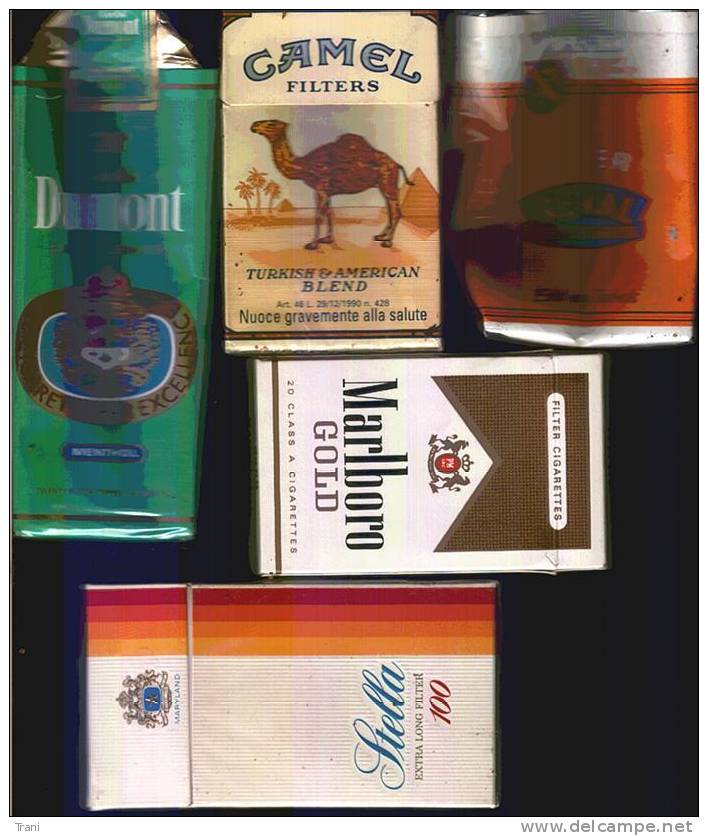 PACCHETTI DI SIGARETTE - (3) - Empty Tobacco Boxes