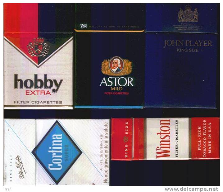 PACCHETTI DI SIGARETTE - (10) - Boites à Tabac Vides