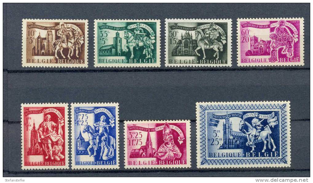 Belgie Ocb Nr : 631  - 638  **  (zie Scan Als Voorbeeld) - Unused Stamps