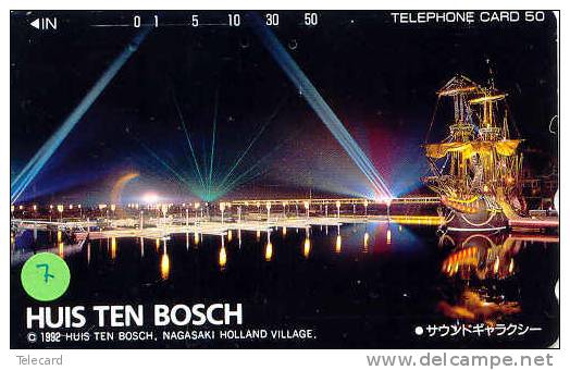 HUIS TEN BOSCH Telecarte Japonaise Netherlands Related (7) - Andere & Zonder Classificatie