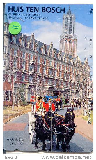 HUIS TEN BOSCH Telecarte Japonaise Netherlands Related (11) - Andere & Zonder Classificatie