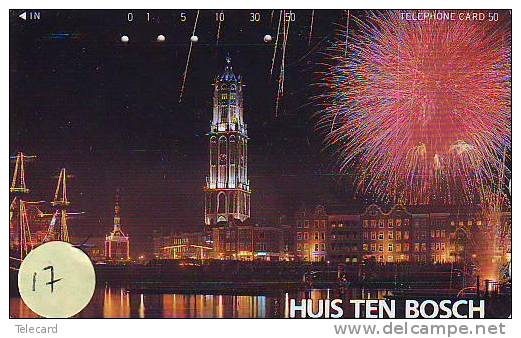 HUIS TEN BOSCH Telecarte Japonaise Netherlands Related (17) - Andere & Zonder Classificatie