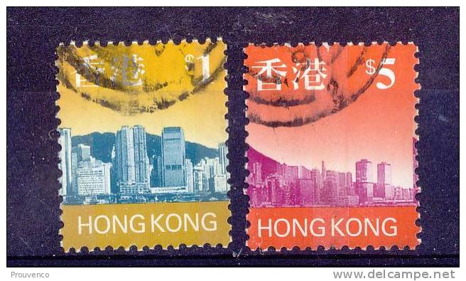 HONG KONG 1997 YT 821 830 Ob Tb Used - Oblitérés