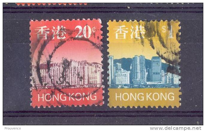 HONG KONG 1997 YT 819  821 Ob. Tb ++ - Gebraucht