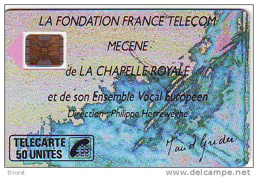 MECENE DE LA CHAPELLE ROYALE 50 SC4 06.89 3EMETIRAGE BON ETAT - 1989