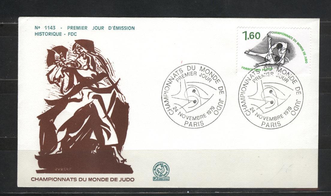 FRANCE    FDC     Judo - Judo