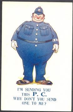 Fat Policeman - P.C. - Policia – Gendarmería